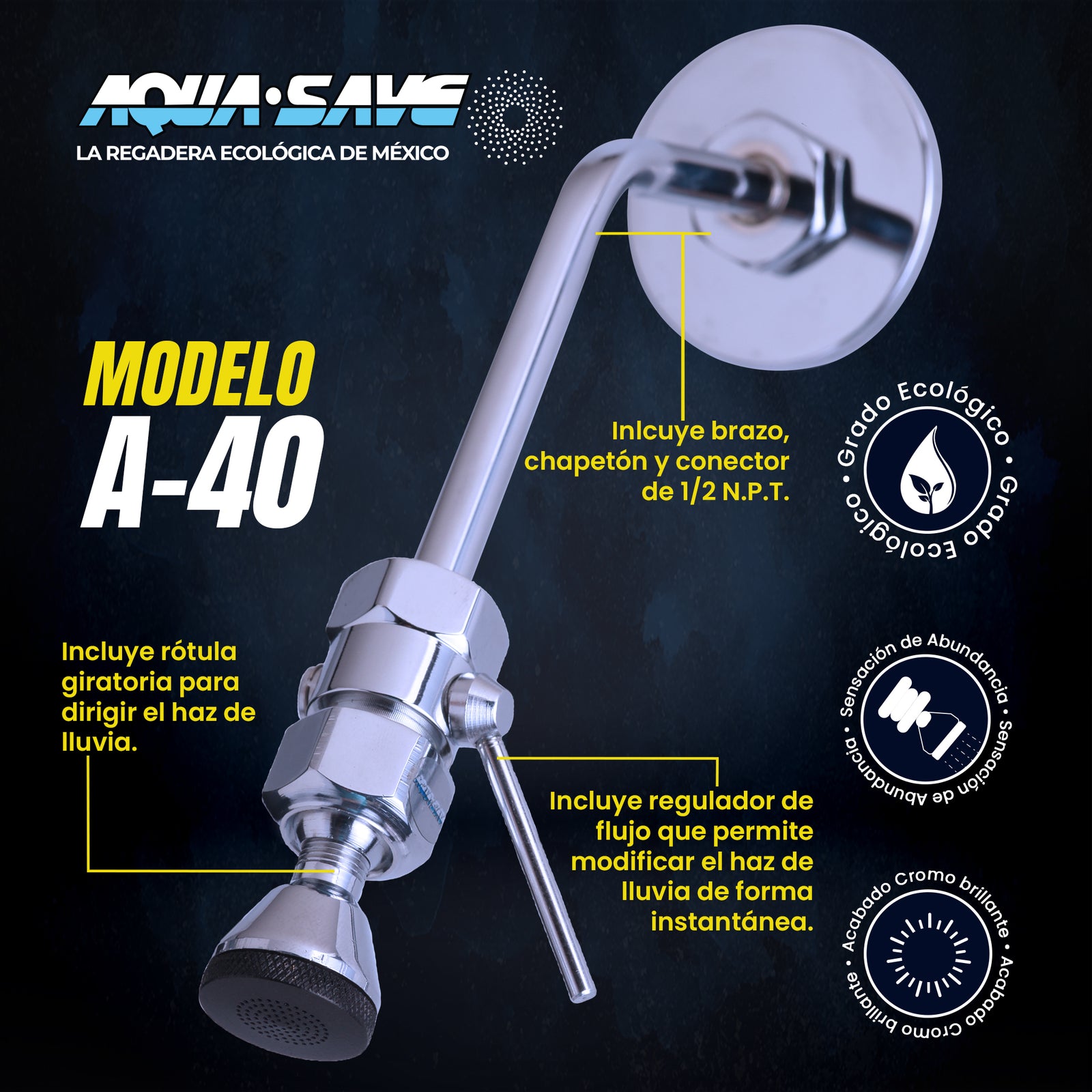 Aqua Save | Tienda en línea regadera ahorradora – AquaSaveTienda